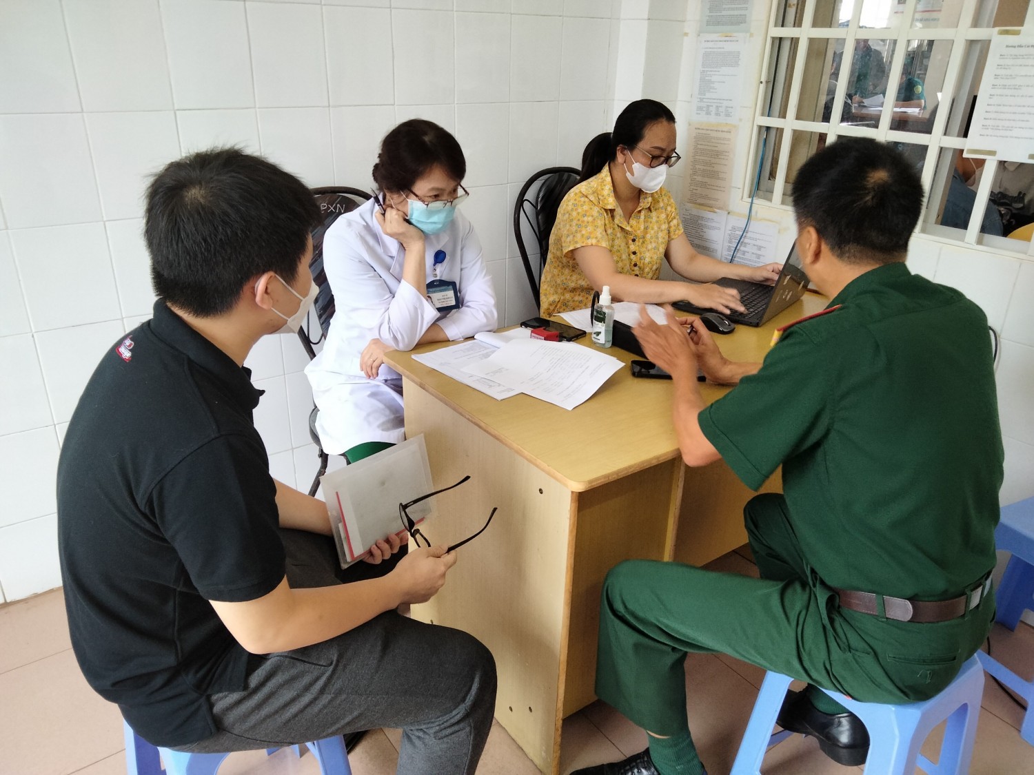 Khám sơ tuyển NVQS 2024 tại xã Lộc Châu
